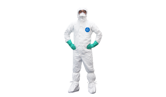微粒子防護用密閉服